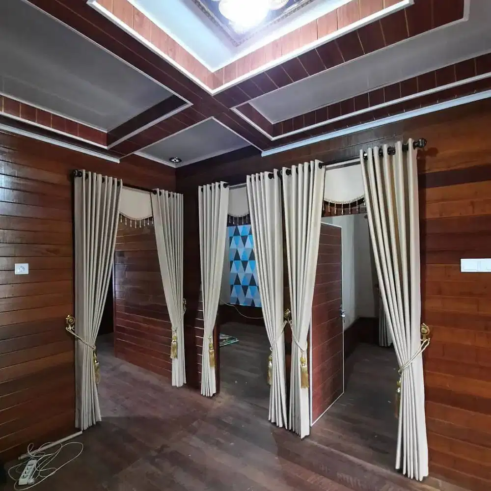 Beli Tirai Gorden Jendela Gordyn Mewah Hordeng Model Terbaru Murah