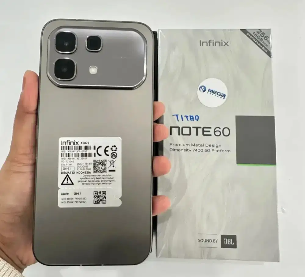 INFINIX NOTE 60 RAM 8/256 BARU