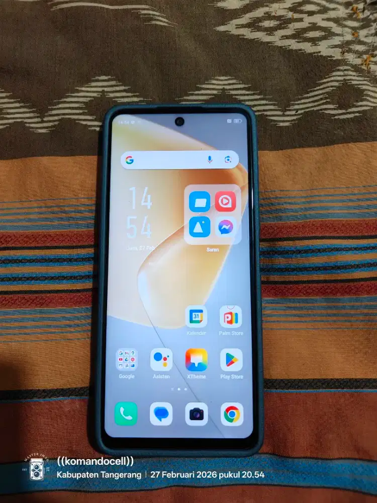 Infinix hote50 ram6/256gb