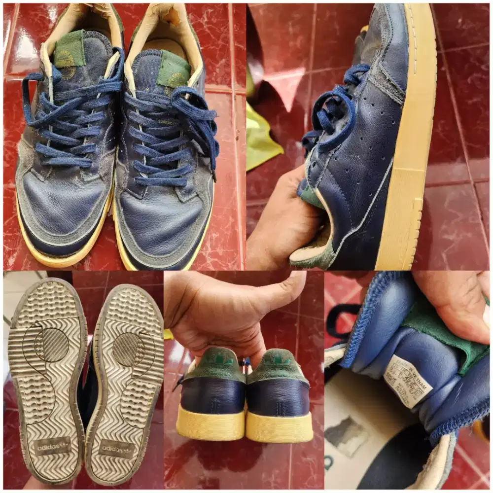 Sepatu Adidas Supercourt Collegiate (NAVY)
