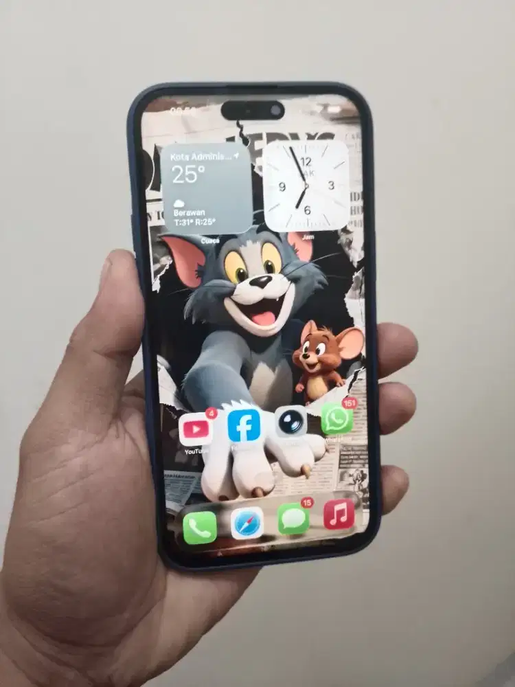 Jual HP Iphone 14 Promax 128gb inter