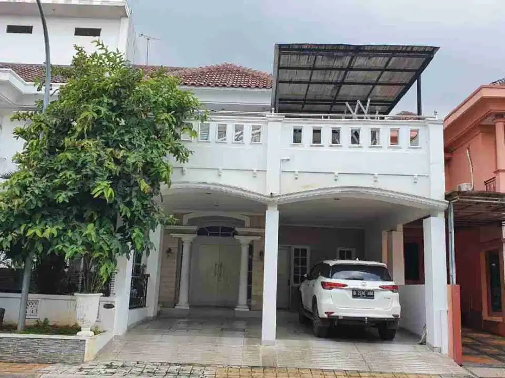 rumah 2 lantai siap huni di bulevar hijau harapan indah bekasi
