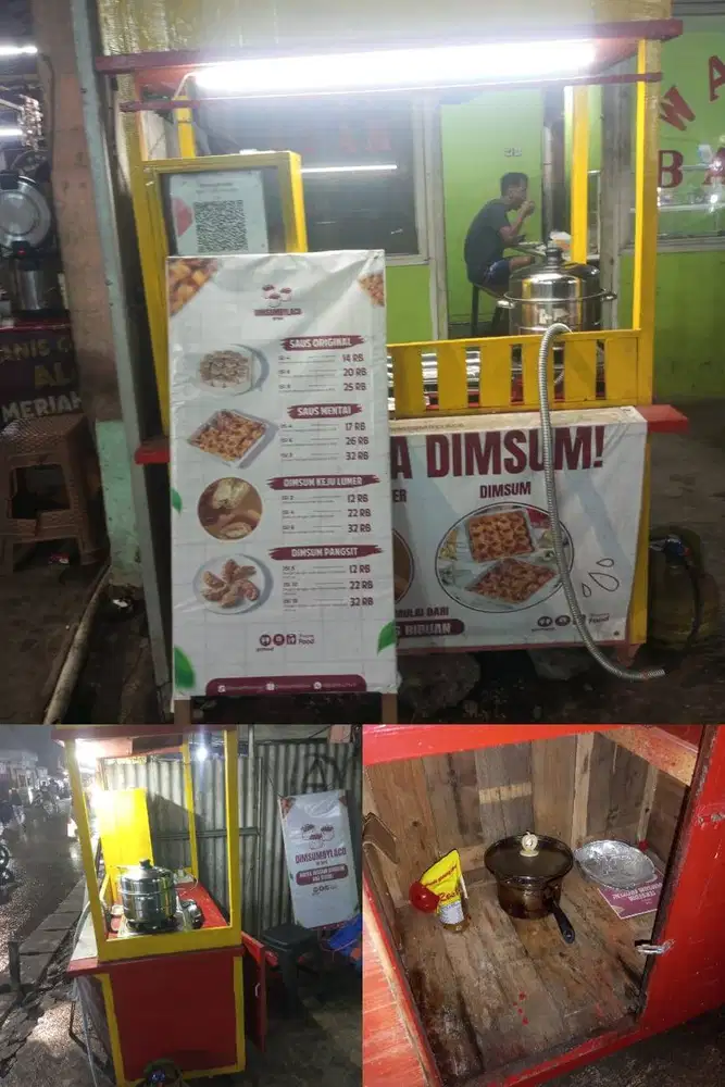 DIJUAL GEROBAK MAKANAN / MINUMAN
