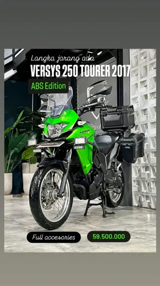 Kawasaki versys 250 Abs tourer 2017