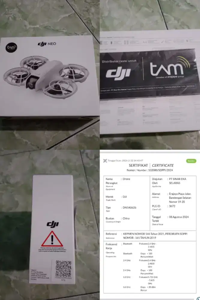 Dijual Drone garansi resmi tam