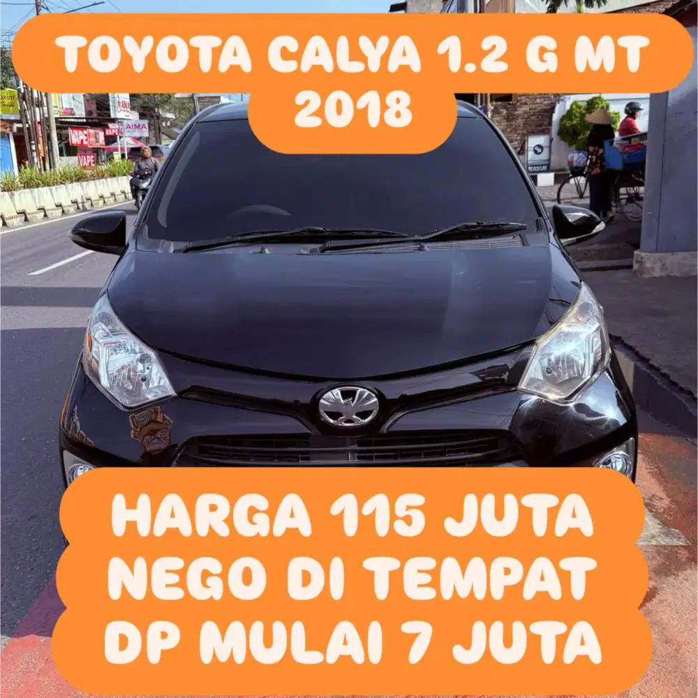 Toyota Calya 2018 Bensin DP 7 JUTA