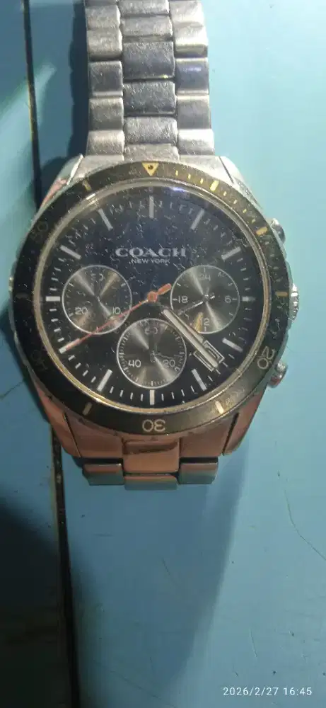 Jam tangan merk Coach automatic