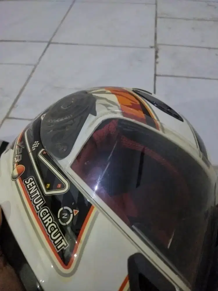 Helm KYT Sentul circuit