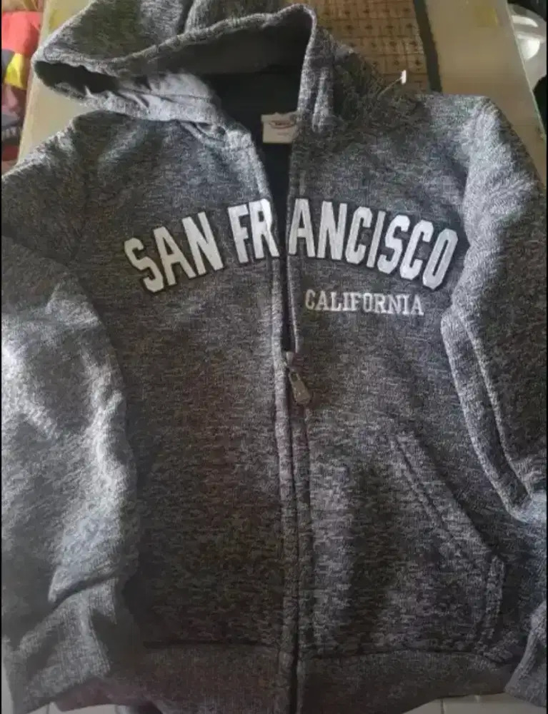 Jaket hoodie original import