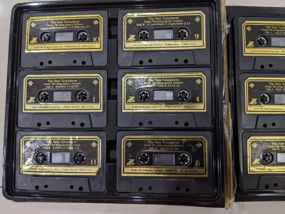 Caset bible kjv dramatized