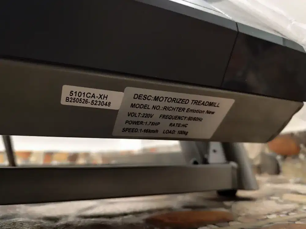 Richter treadmill nepis