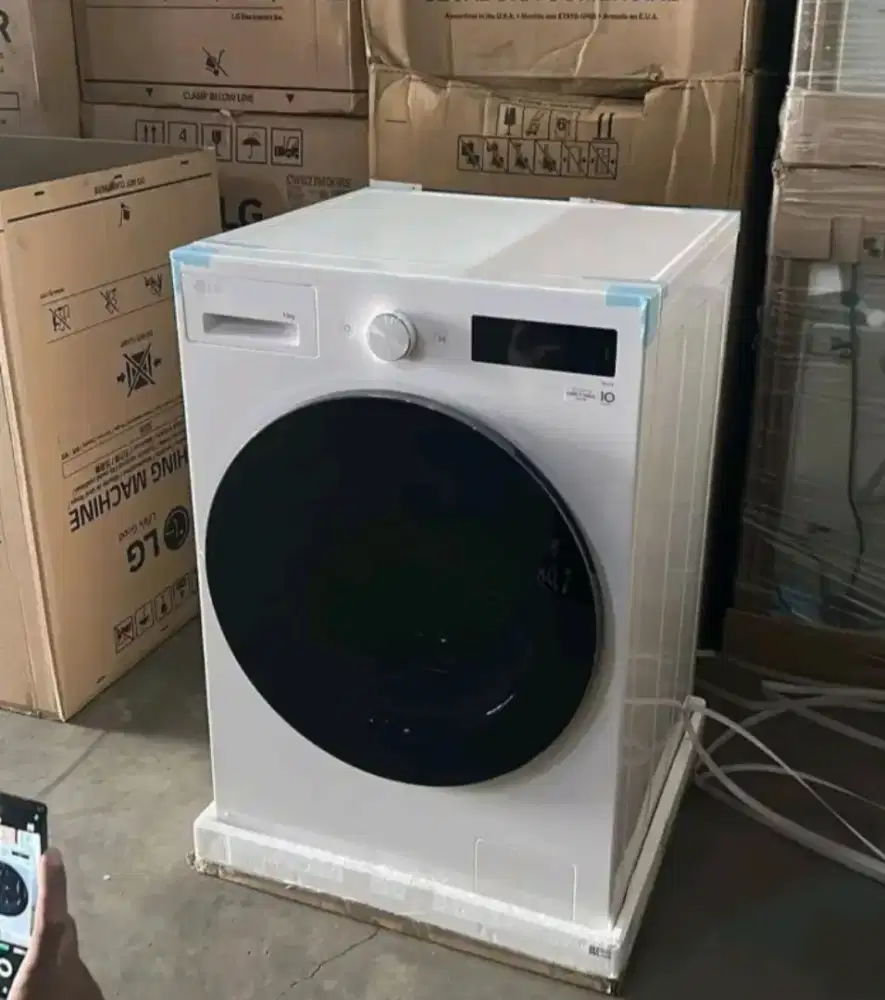 Mesin Cuci Frontloading LG mulai dari 15kg, 20kg dan 24kg