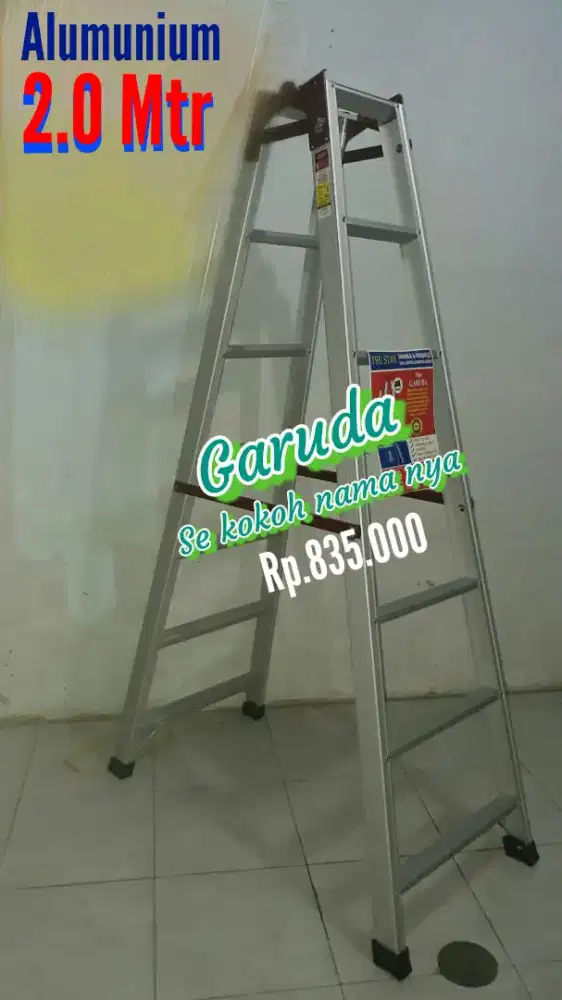 Tangga lipat almunium GARUDA 2 Mtr