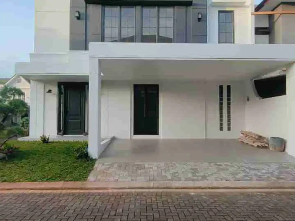 Rumah Klasik Siap Huni Dengan Sentuhan Modern Di Nusaloka BSD