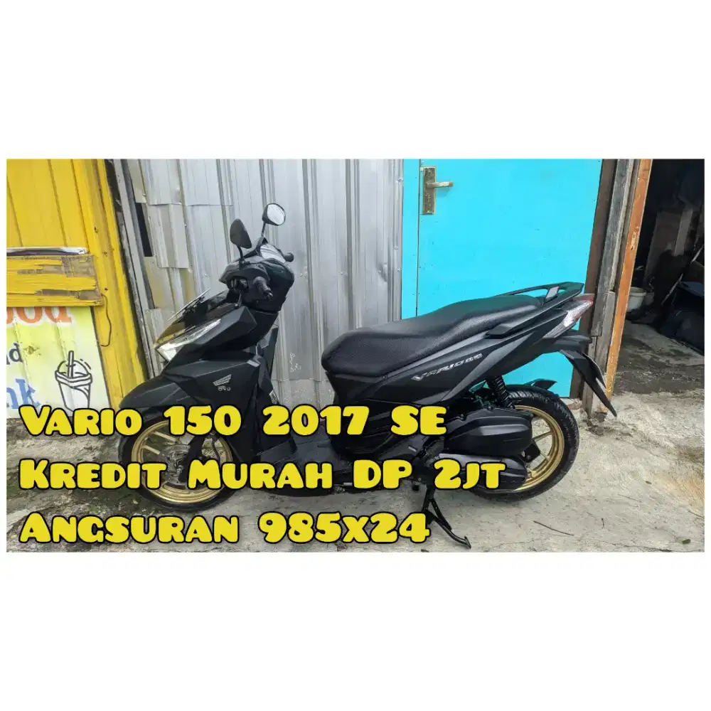 Vario 150cc 2017 Hitam SE Mesin TOP