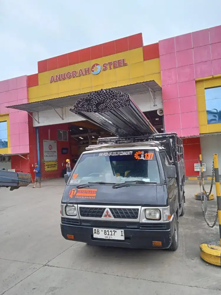 Jasa angkut jasa kirim besi beton