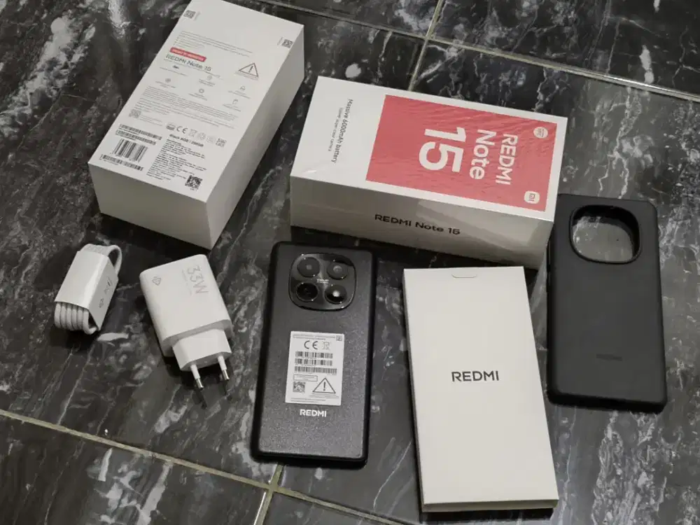 Xiaomi Redmi Note 15 4g 8/256 Fullset Like New Baru 8 Hari