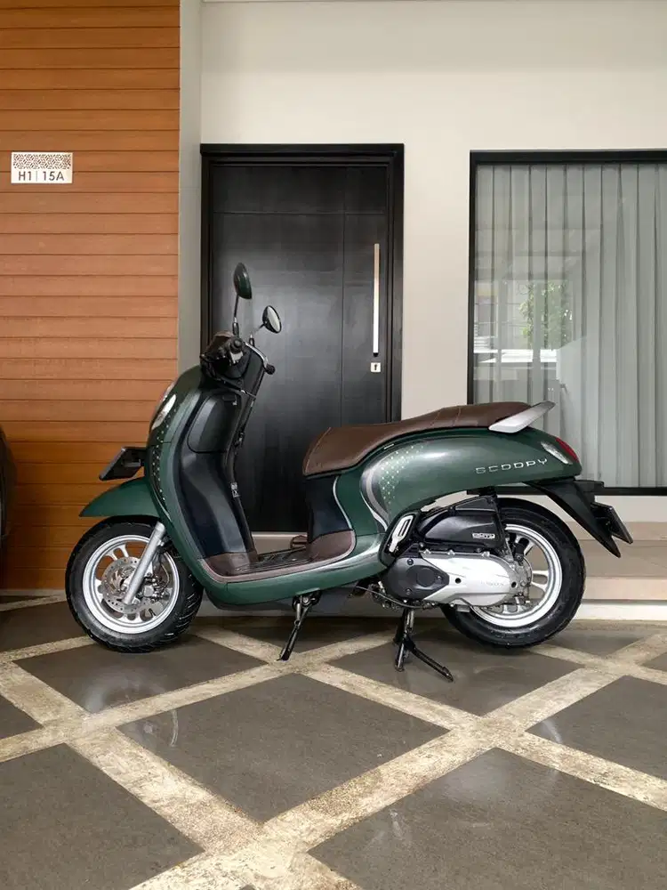 HONDA SCOOPY 2024 PAJAK ON, PLAT DKI, SRT LGKP, REMOTE 2 SIAP PAKAI