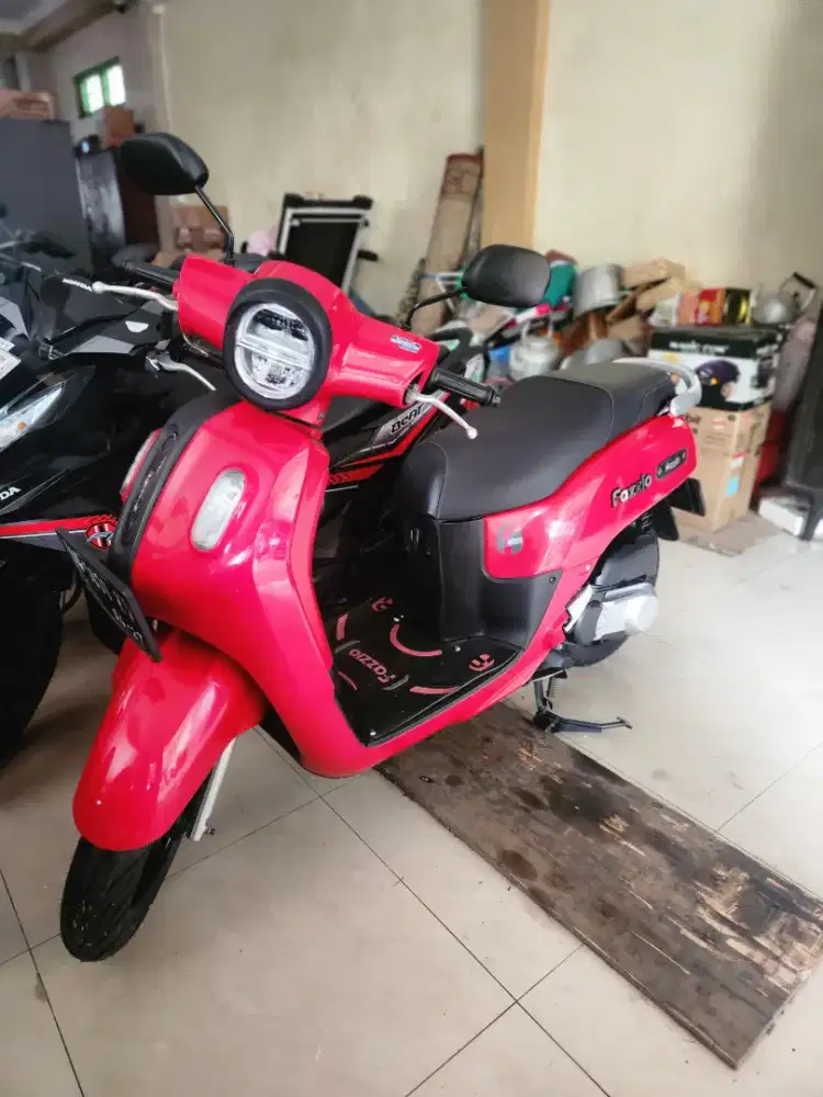 Fazzio merah 125cc gbm bisa tunai atau kredit dp200rb