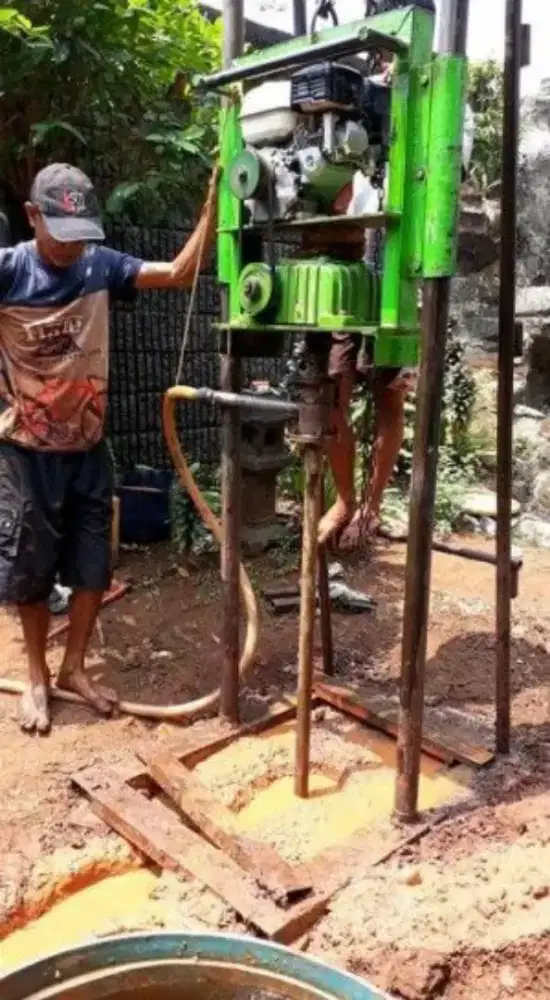 Sumur bor hydrolik air bersih