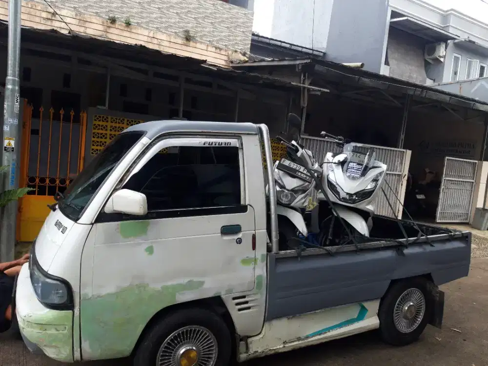 Di sewa kan pikup+supir dan kenek