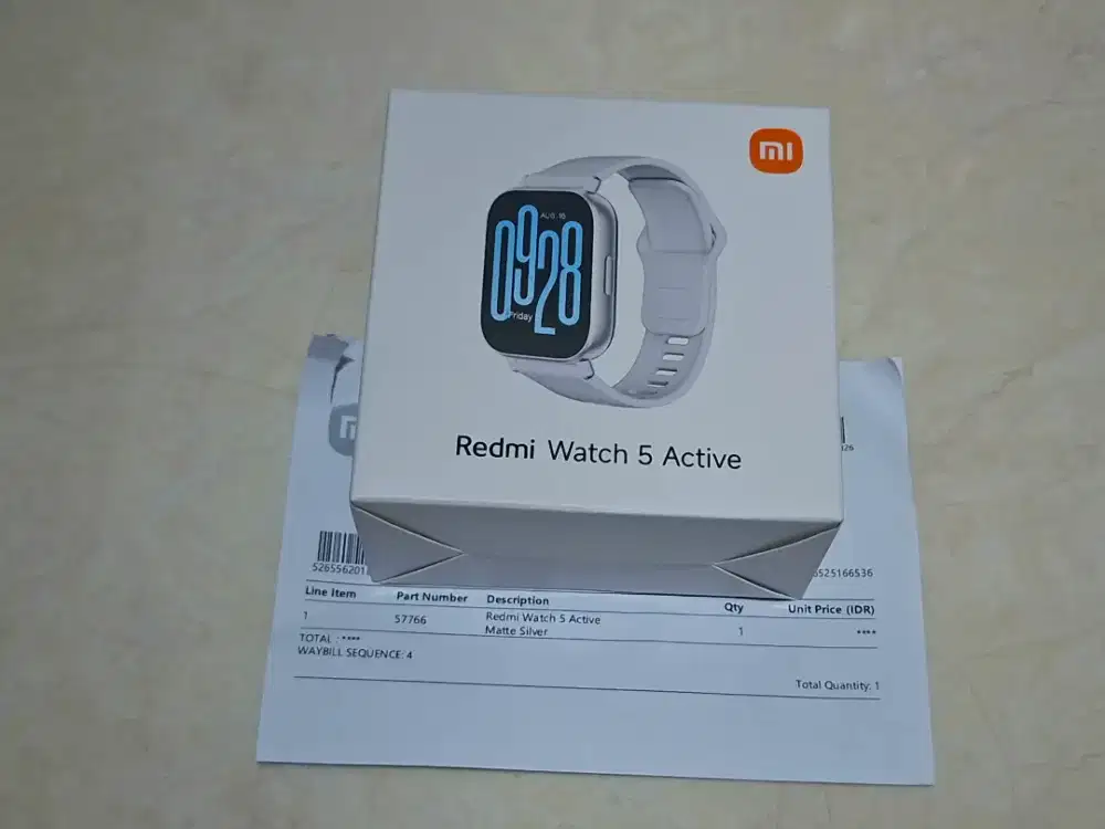 REDMI WATCH 5 ACTIVE NEW BNIB HARGA NETT