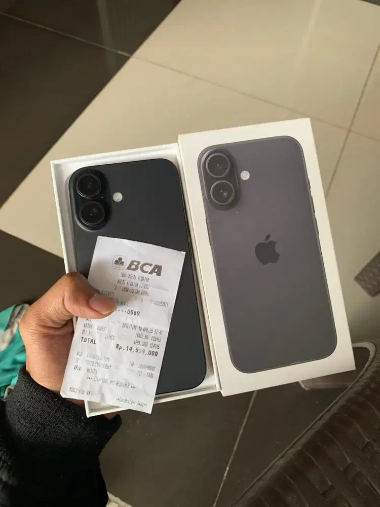 Iphone 16 128 (Garansi resmi iBox)