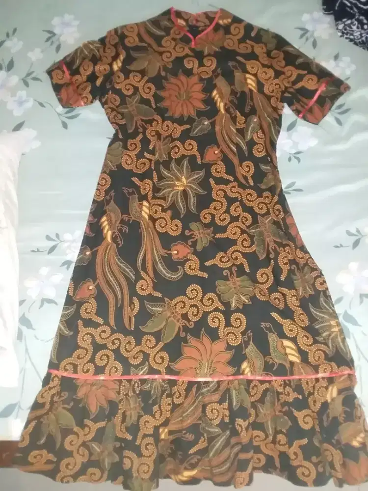 Dress batik (custom sendiri)