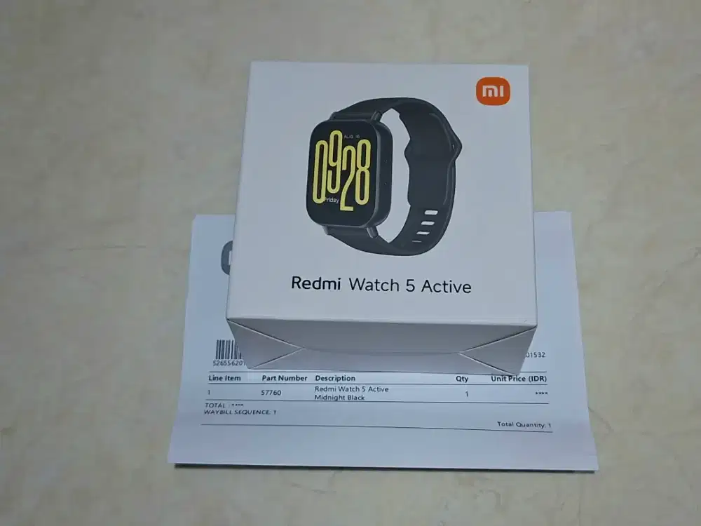 REDMI WATCH 5 ACTIVE NEW BNIB HARGA NETT
