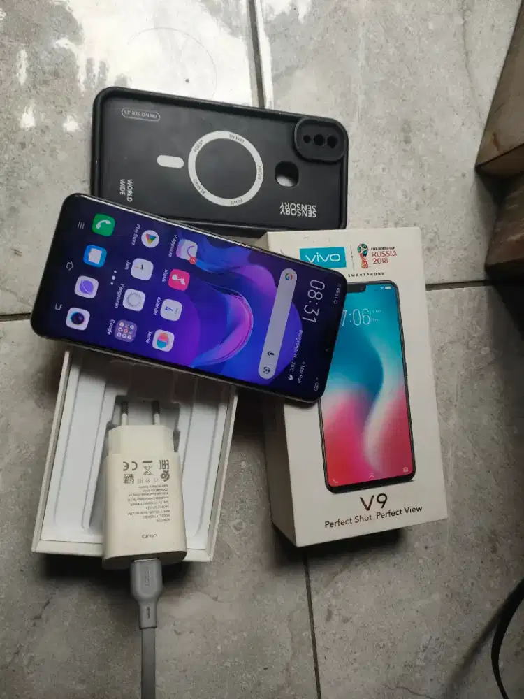 Vivo v9 segel, mulus batre awet