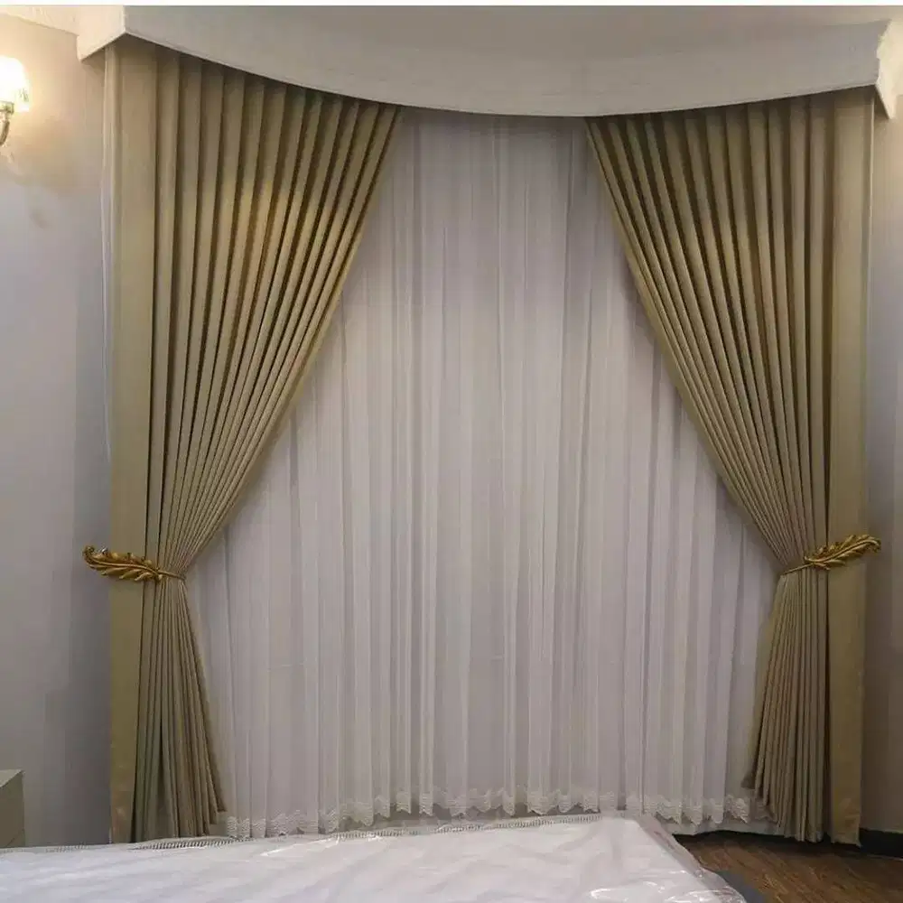 Jual Tirai Gorden Jendela Gordyn Mewah Hordeng Terbaru Murah