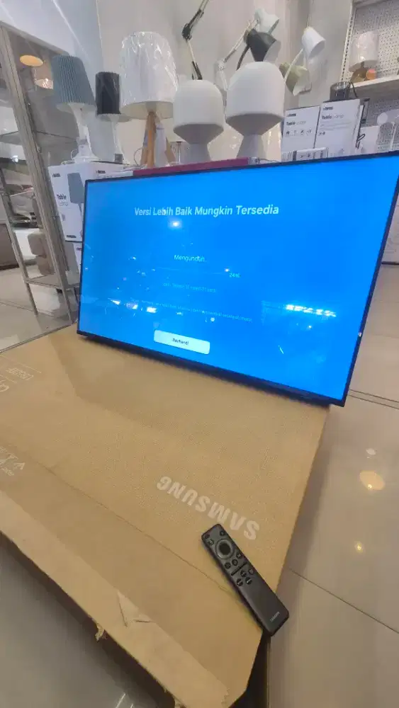 Ready stoj tv 43 inc samsu g smart tv