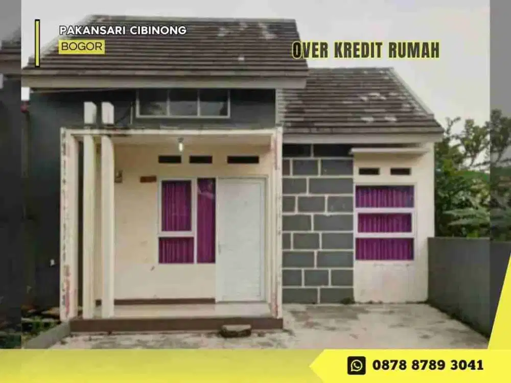 Jual Take Over dekat Tol 79JT di Perum Bogor Asri Cibinong