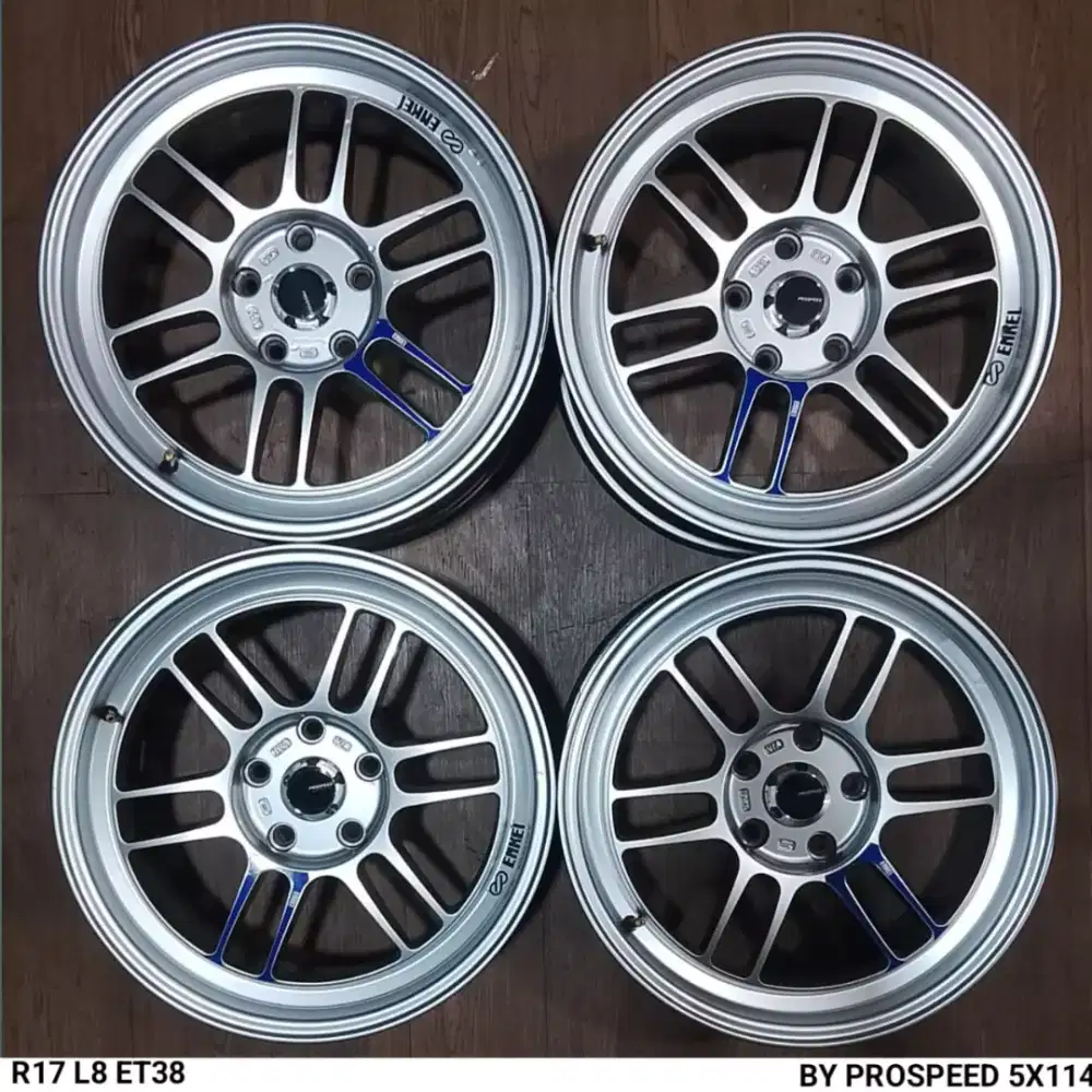 Jual velg enkei RPF1 R17 kondisi.mulus siap pakai
