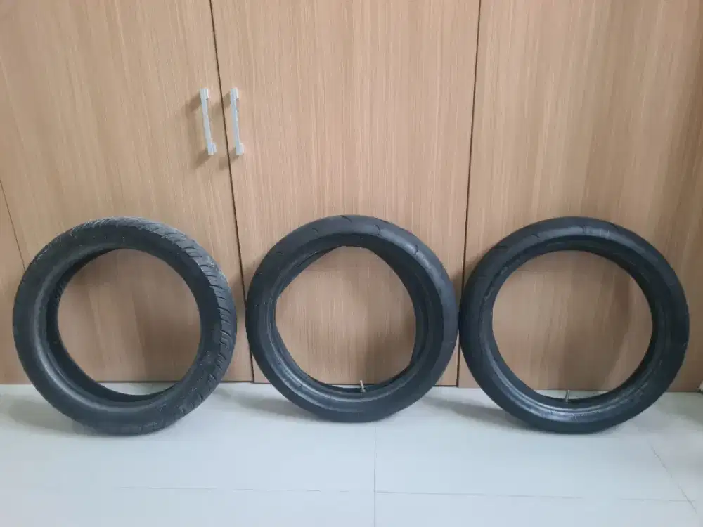 Ban depan belakang 14 inch merk Primaax donat free ban tubless fdr