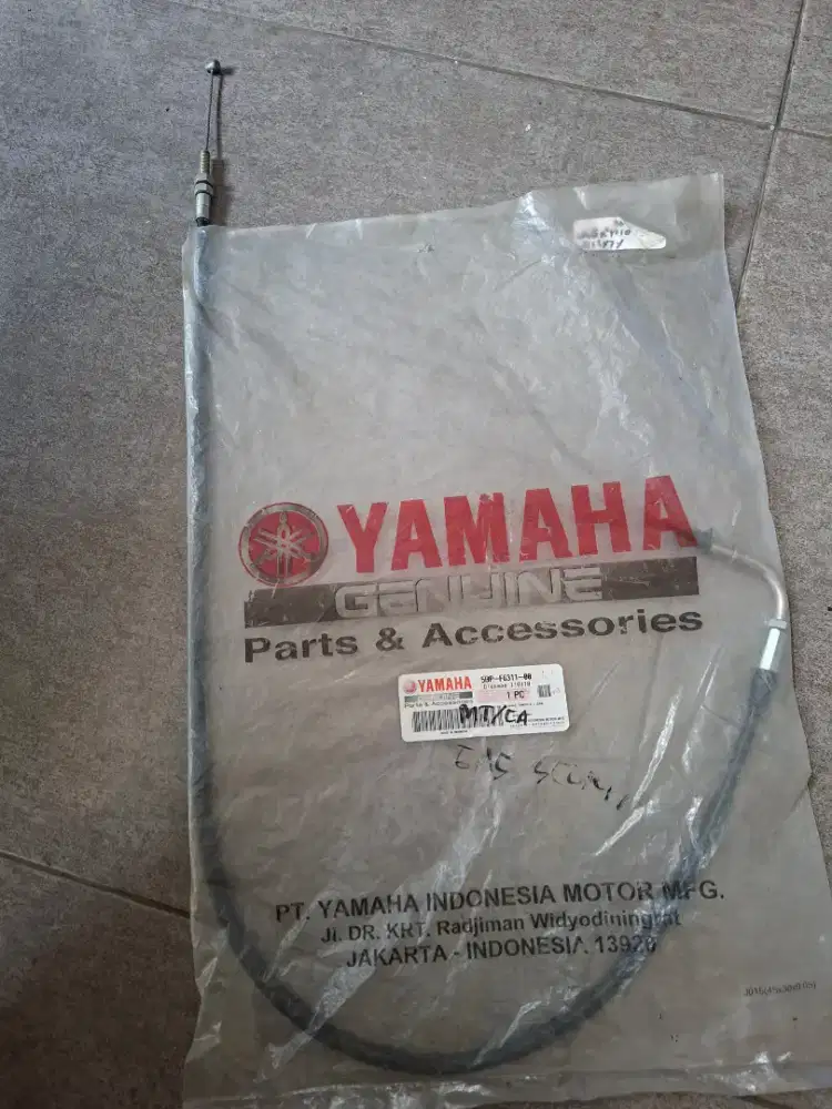 kabel gas scorpio z original