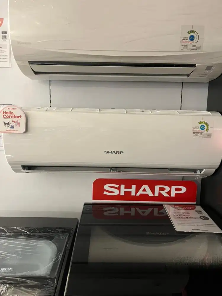ac sharp 1/2pk harga promo