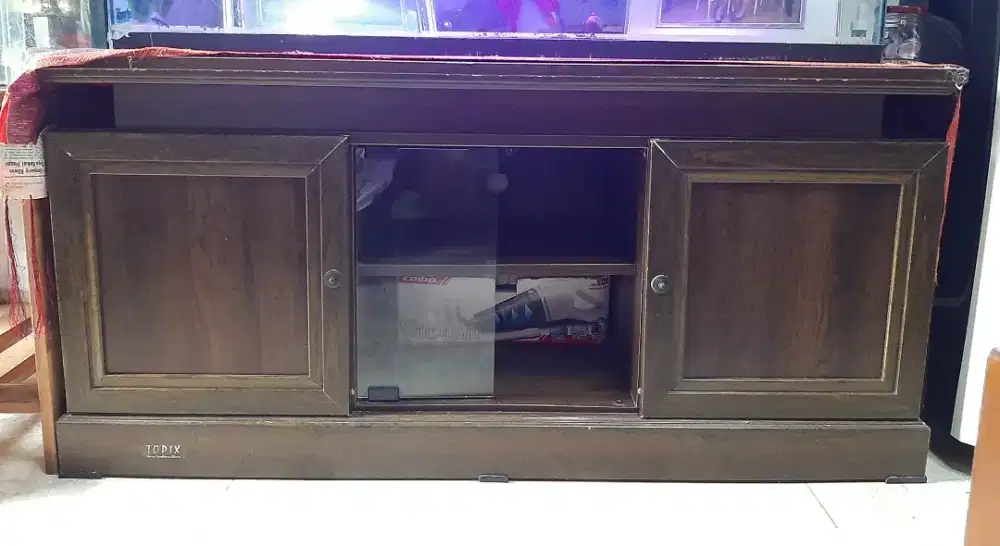 MEJA KAYU SECOND NAKAS MEJA TV