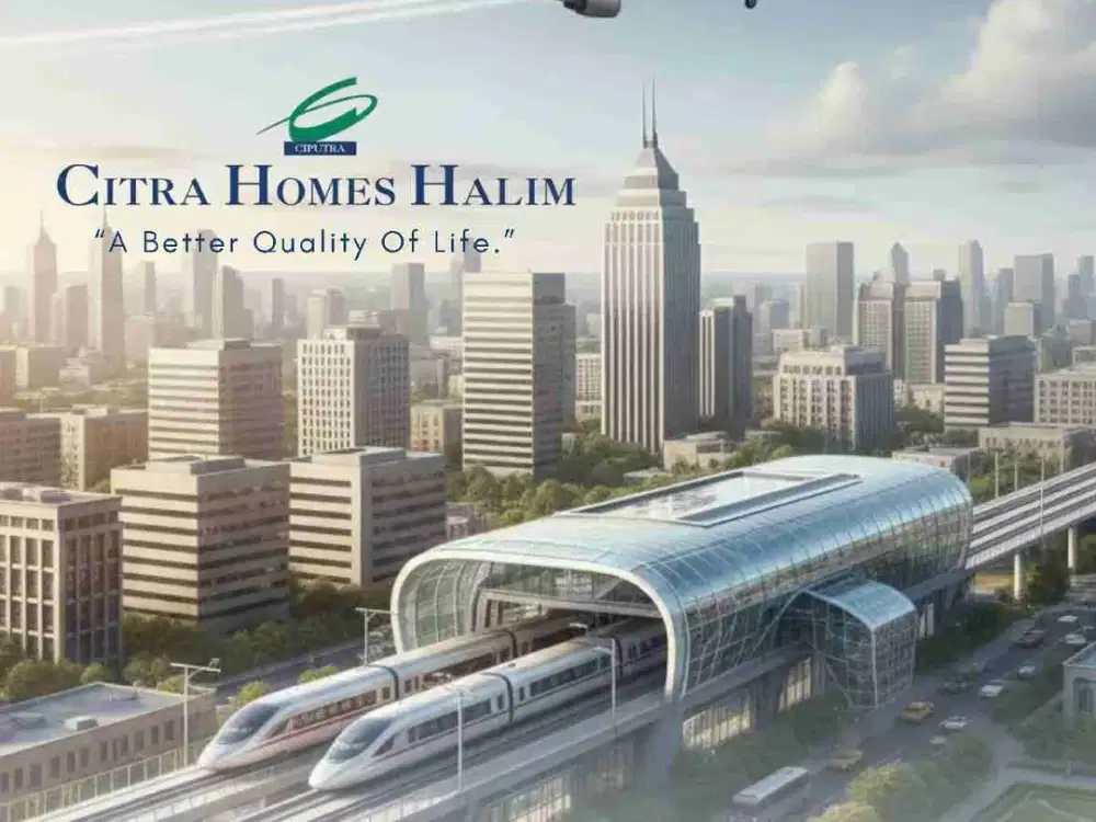 Citra homes halim ,rumah 2 lantai lokasi super strategis by Ciputra group