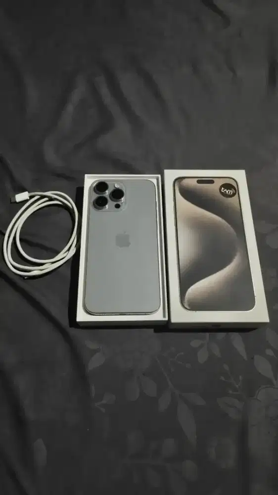 Iphone 15 promax 256 iBox natural titanium