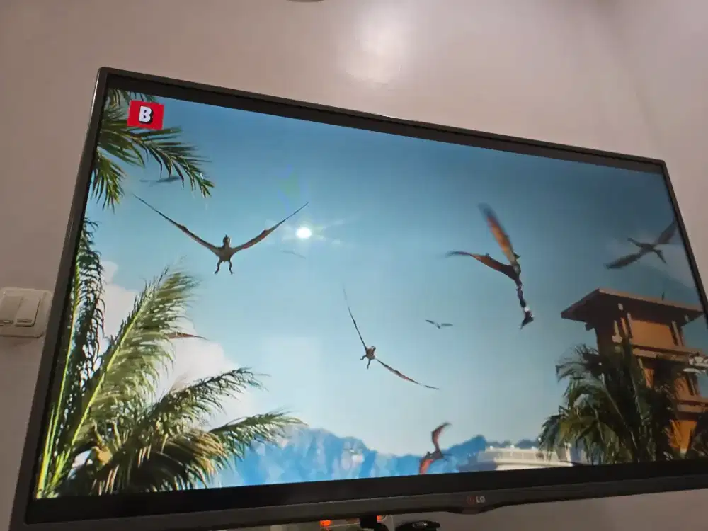 TV LG 42 + braket tembok