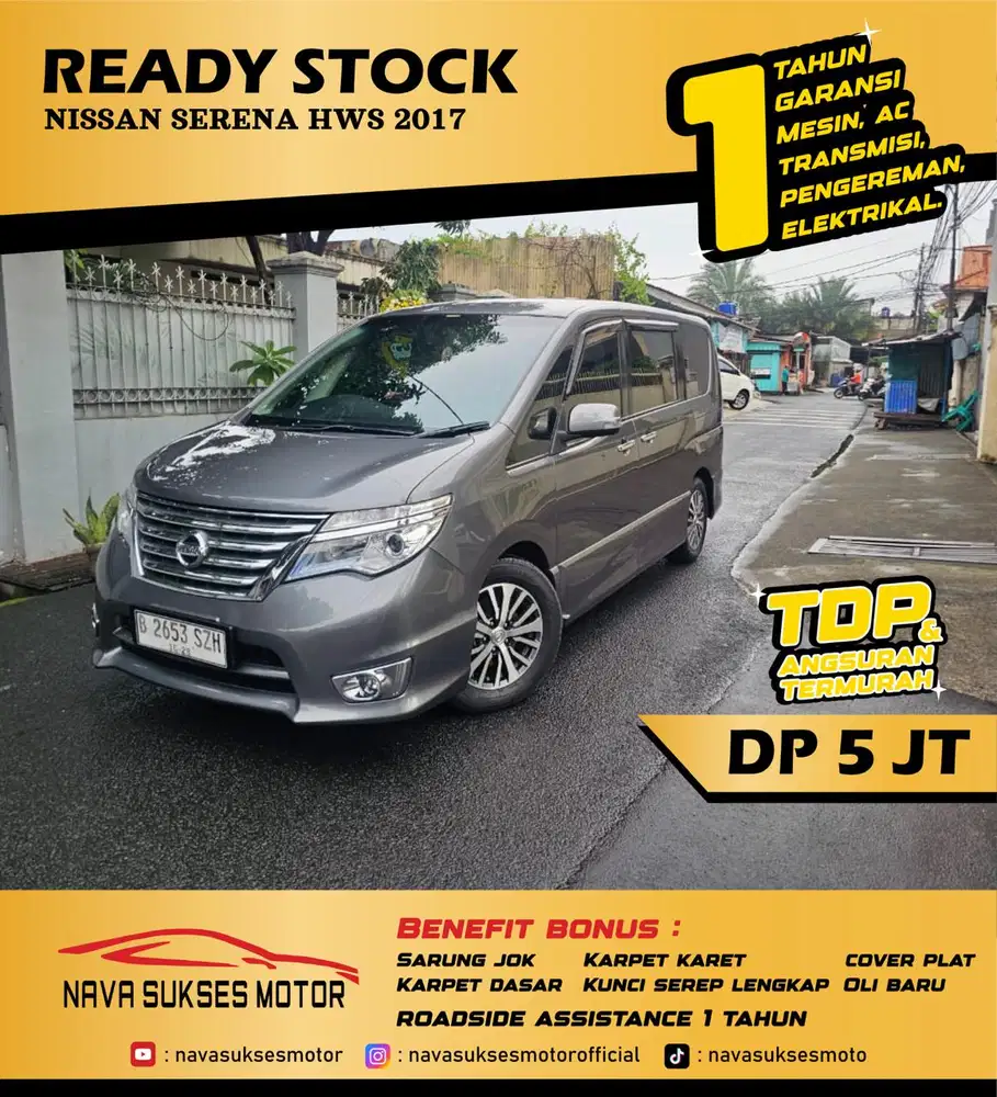 TDP 5 JUTA - SERENA HWS 2017