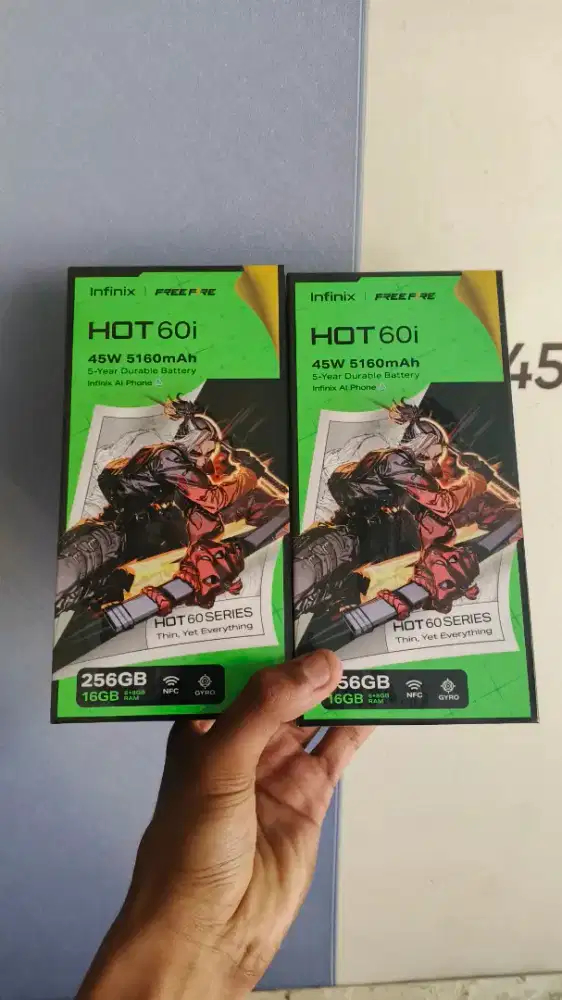 Infinix Hot 60i 8/256 [Baru, Garansi Resmi 1 Tahun]