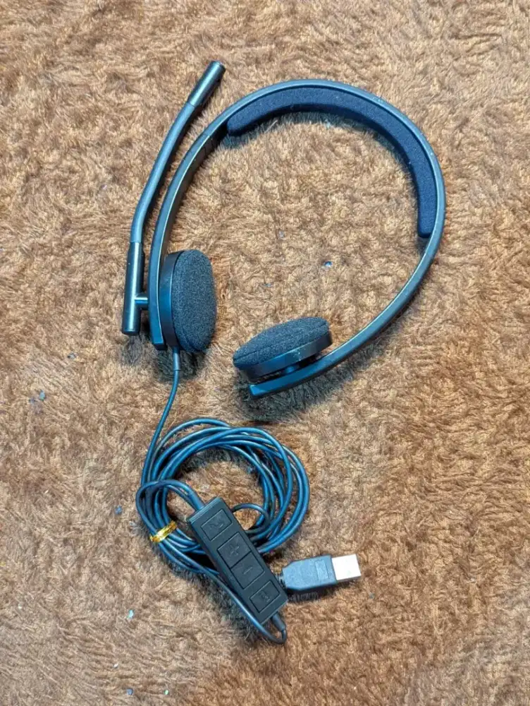 Headphone Headphones Headset From LOGITECH H570E USB