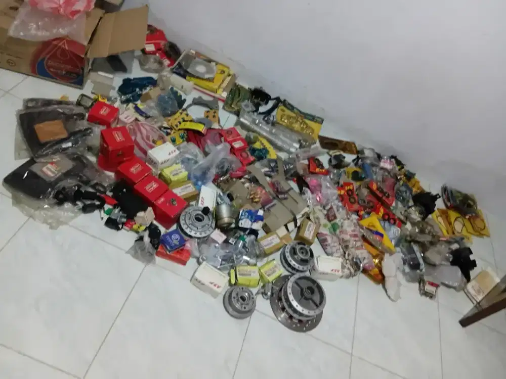 Dijual barang barang sparepart
