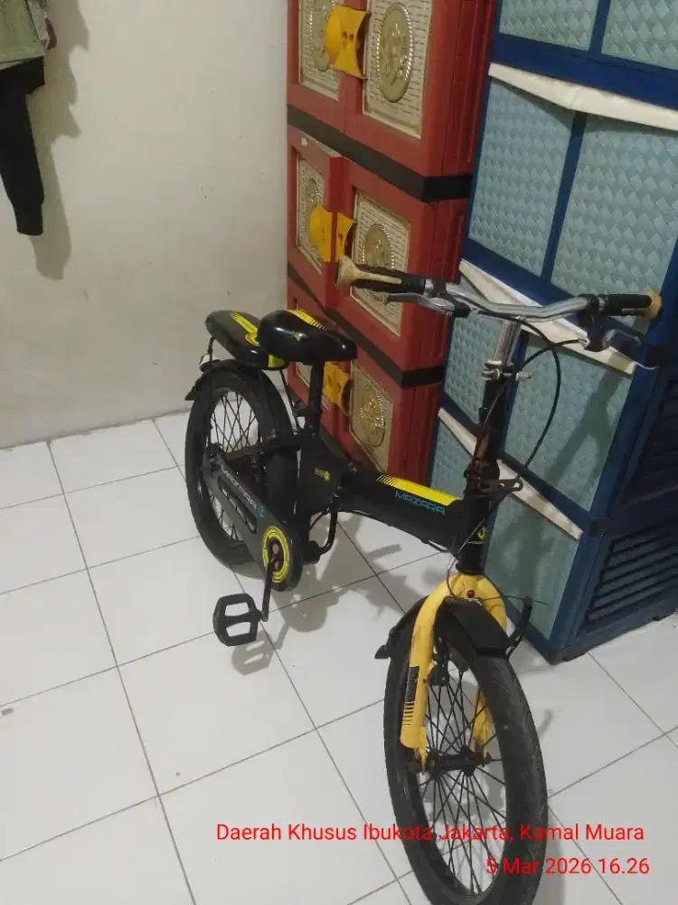 Jual sepeda lipat anak merk MAZARA