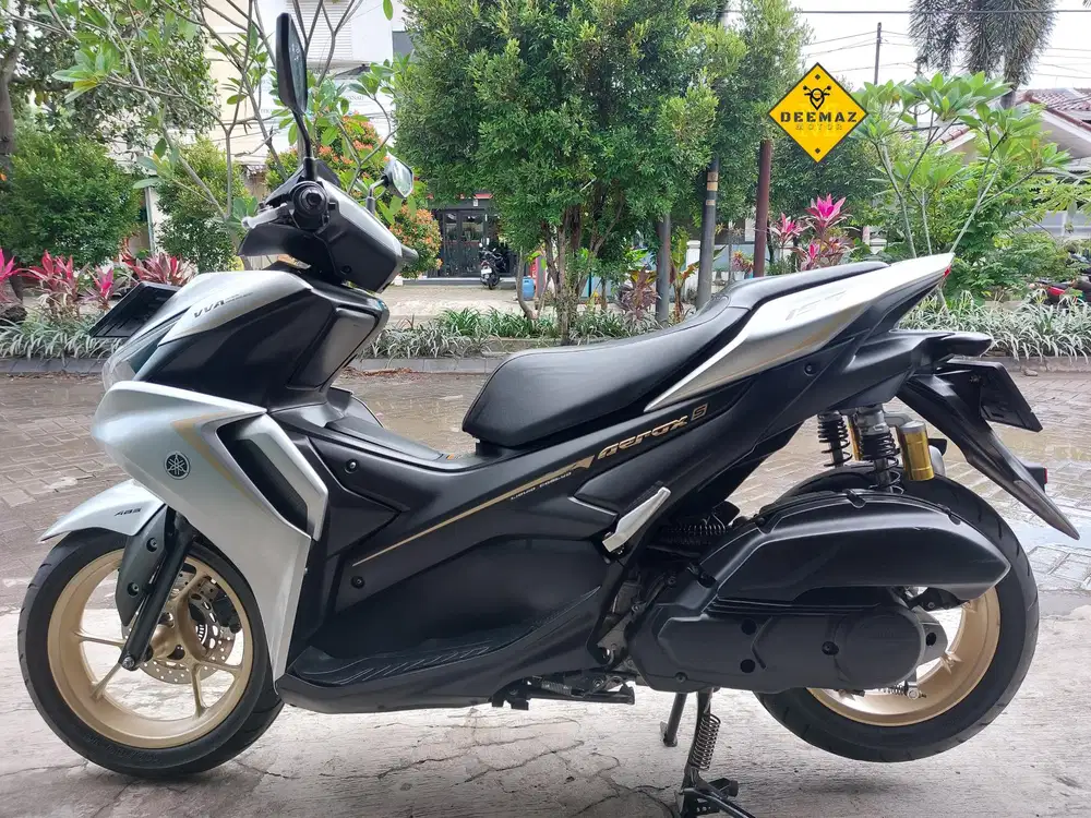 (DP 200)‼️ Aerox ABS Keyless Connected Silver 2021 Cash & Kredit