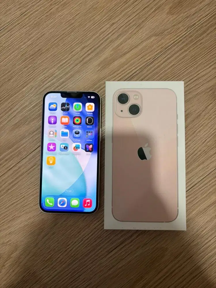 Iphone 13 pink 128gb inter beacukai