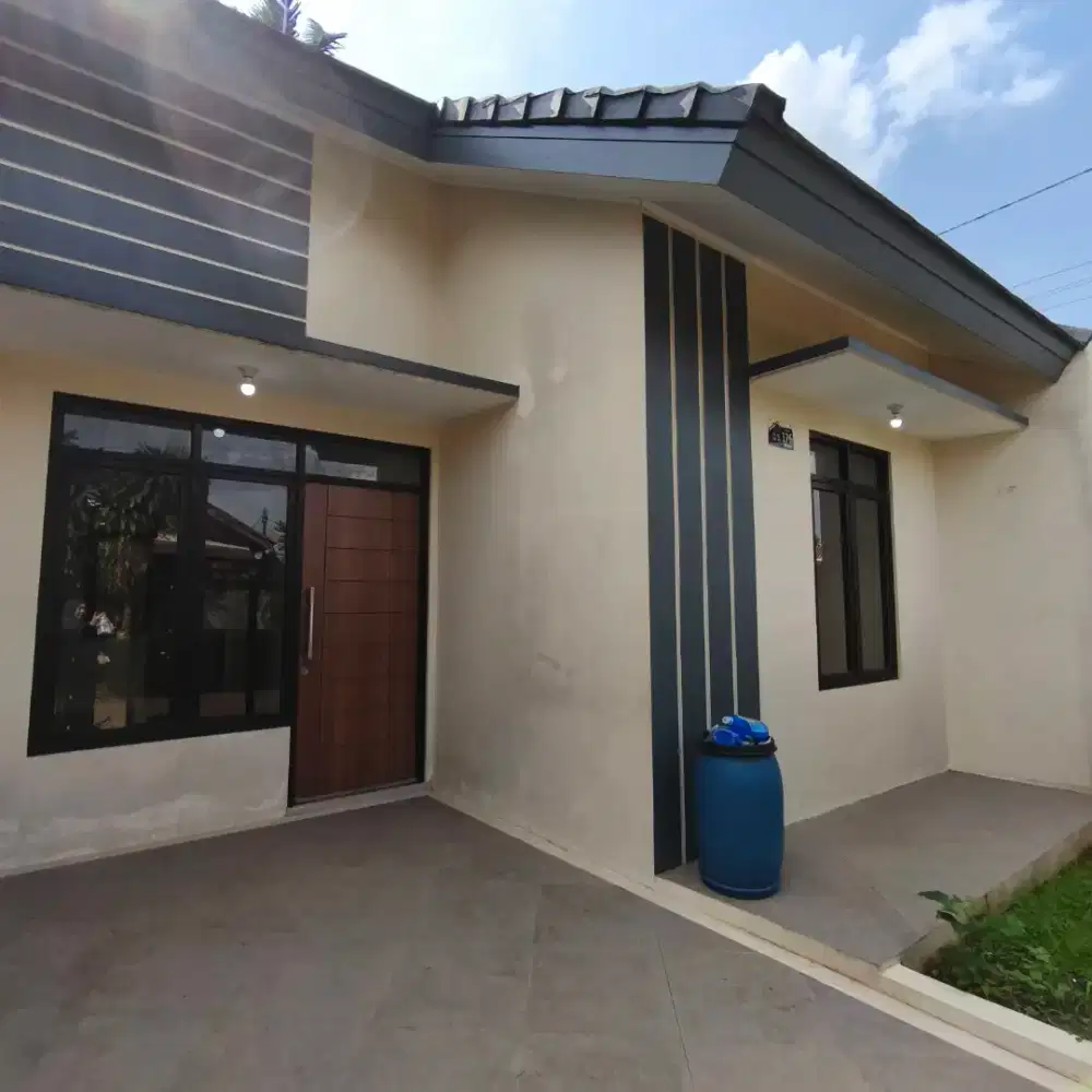 Di kontrakan rumah Curug Bojongsari