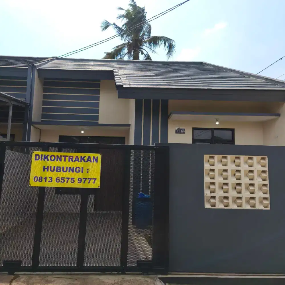 Di kontrakan rumah Curug Bojongsari